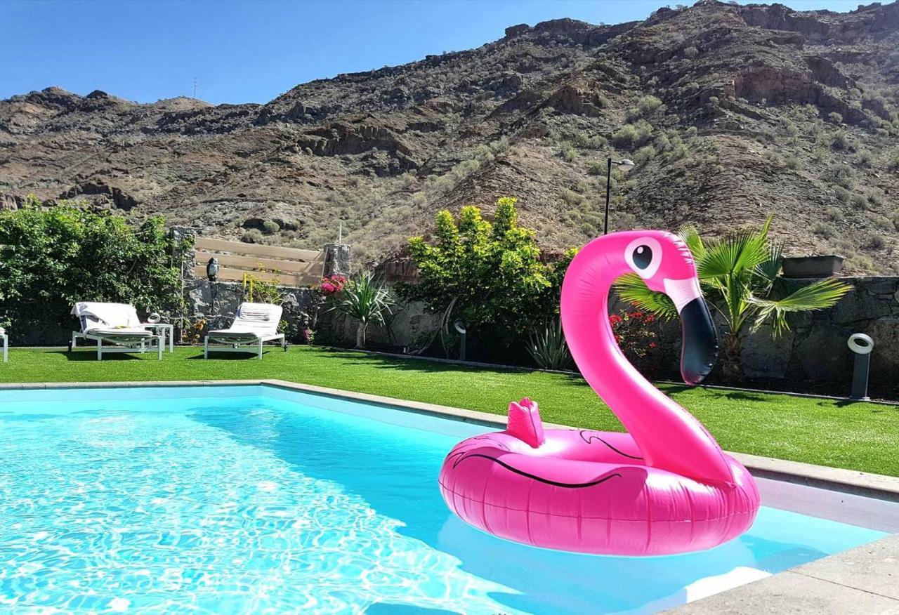 Elle Ocean Villa Gran Canaria Heated Pool Wifi Amadores Extérieur photo